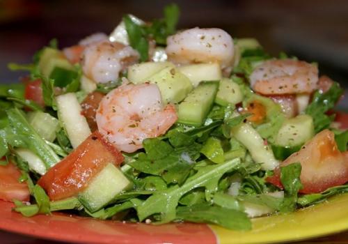 Постный салат с красной рыбой. Постные салаты с рыбой