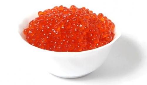 Вкусные салаты с красной икрой