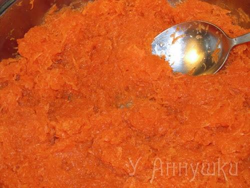 Морковные конфеты.