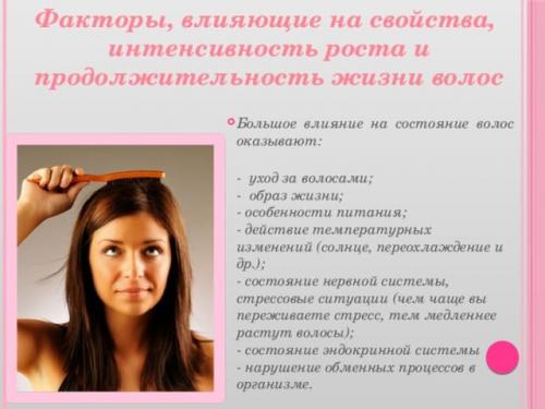 Как понять, что волосы растут. Как и от чего растут волосы на голове?
