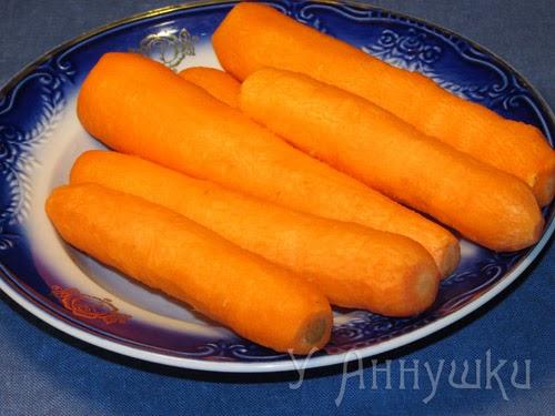 Морковные конфеты.