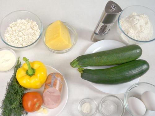 Диетический кабачковый торт без майонеза. Рецепт на 2 кабачка