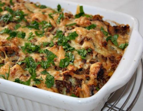 Картофельная запеканка с куриным фаршем и грибами в духовке. Запеканка картофельная с грибами и куриным фаршем