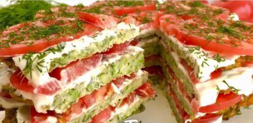 Кабачковый торт без майонеза. Кабачковый торт — рецепт с фото пошагово