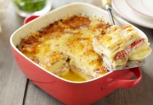 Рецепт картофельная запеканка с куриным фаршем и грибами. Готовим запеканку с картофелем и куриным фаршем