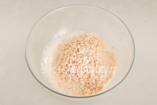 Куриные котлеты с овсяными хлопьями в духовке. Приготовление блюда по шагам: