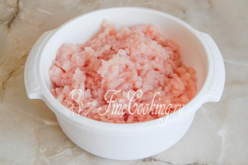 Куриные котлеты с сыром. Приготовление блюда по шагам: