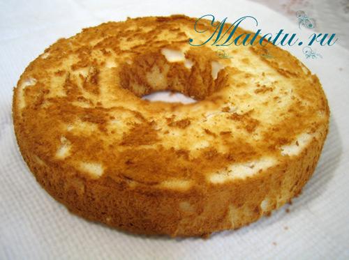 Бисквит на белках с заварным кремом. Бисквит на белках, он же ангельский бисквит