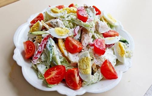 ПП салат с вареными яйцами. Простые и вкусные диетические салаты с яйцом