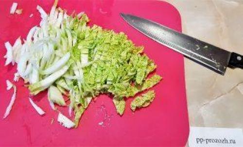 ПП салат с курицей и ананасом