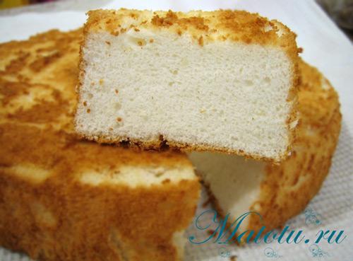Бисквит на белках с заварным кремом. Бисквит на белках, он же ангельский бисквит