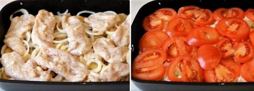 Мясо по-французски с картошкой диетическое. Вкусный рецепт картошки по-французски с курицей