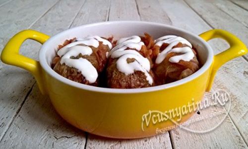 Голубцы из пекинской капусты с грибами. Рецепт 2: голубцы из пекинской капусты с фаршем