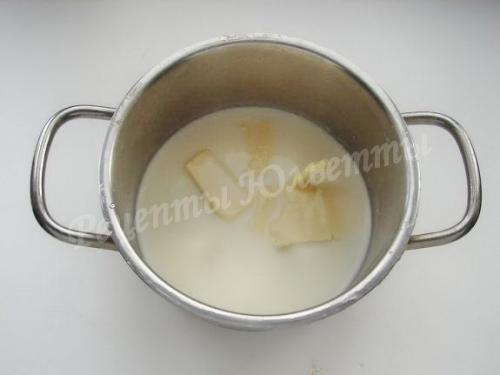 Заварное тесто на вареники на молоке. Заварное тесто на молоке для вареников