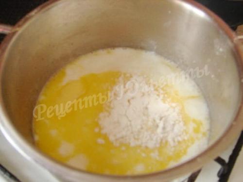 Заварное тесто на вареники на молоке. Заварное тесто на молоке для вареников