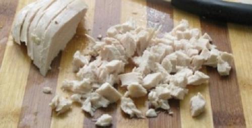 Малахитовый браслет салат с курицей. Салат "Малахитовый браслет"