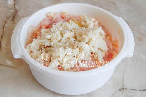 Куриные котлеты с сыром. Приготовление блюда по шагам: