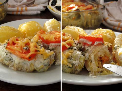 Голубцы из пекинской капусты в сметанном соусе. Голубцы из пекинской капусты запеченные под сметанным соусом