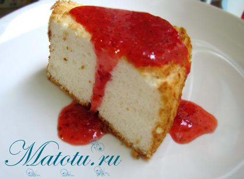 Бисквит на белках с заварным кремом. Бисквит на белках, он же ангельский бисквит