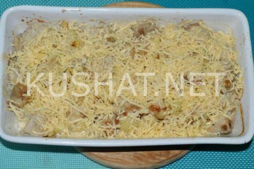 Куриная грудка с цветной капустой в духовке. Курица с цветной капустой в духовке – рецепт