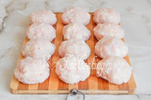 Куриные котлеты с сыром. Приготовление блюда по шагам: