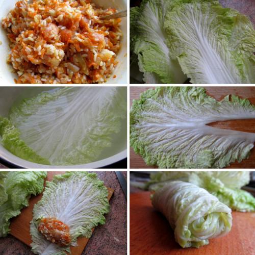 Голубцы из пекинской капусты в сметанном соусе. Голубцы из пекинской капусты запеченные под сметанным соусом