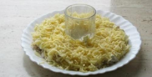 Малахитовый браслет салат с курицей. Салат "Малахитовый браслет"