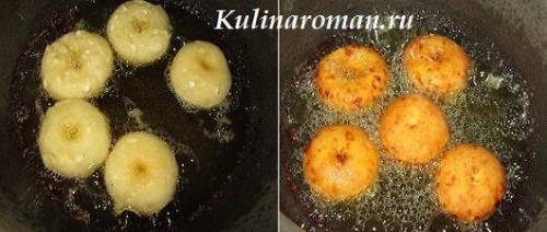 Творожные бублики или пончики. Рецепт 3: воздушные пончики из творога в масле