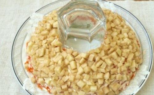 Салат с киви и черносливом малахитовый браслет. Как приготовить салат «Малахитовый браслет»