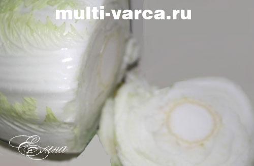 Голубцы из пекинской капусты в мультиварке