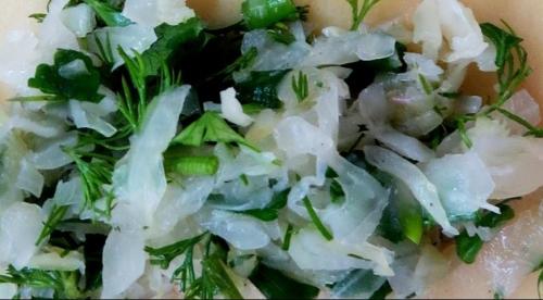 Хрустящие трубочки с капустой. Постные трубочки с капустой и зеленью