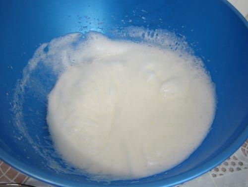 Бисквит на белках с заварным кремом. Бисквит на белках, он же ангельский бисквит