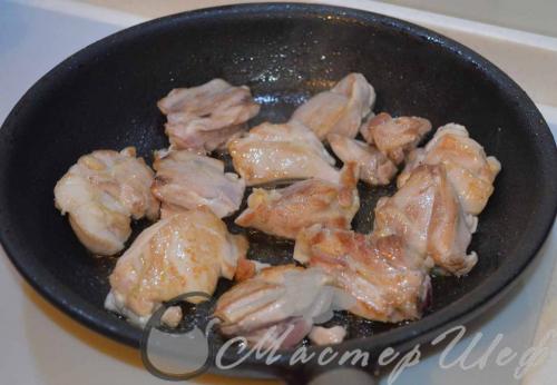 Курица по-испански. Жареная курица по-испански