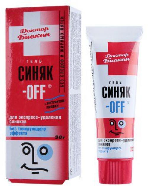 Синяк off. Инструкция по применению
