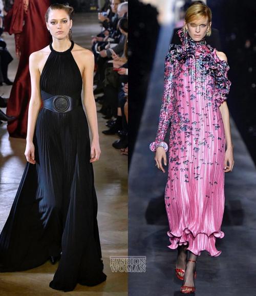 Пайетки осень 2020. Модные платья 2020