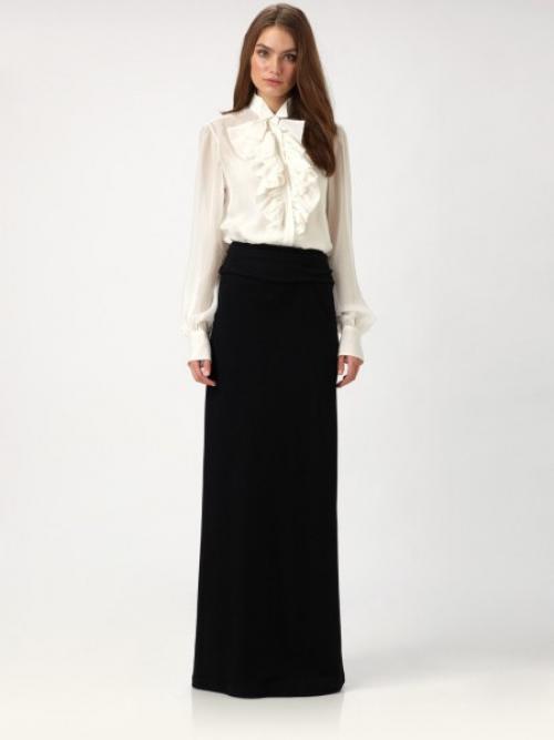 Юбка в пол, как носить. Разновидности 08 Юбка в пол, как носить. Разновидности 08