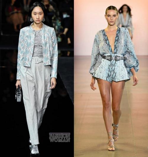 Мода на пайетки 2020. Модные принты весна-лето 2020