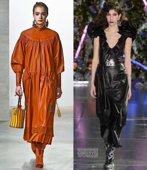 Пайетки осень 2020. Модные платья 2020