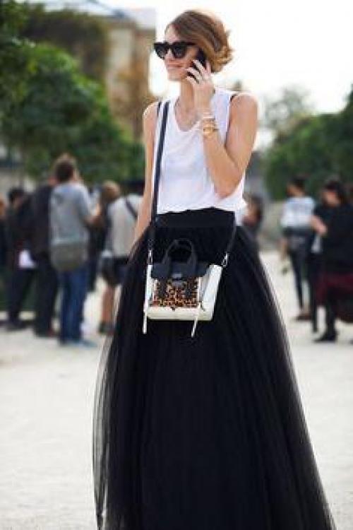 Юбка в пол, как носить. Разновидности 09 Юбка в пол, как носить. Разновидности 09