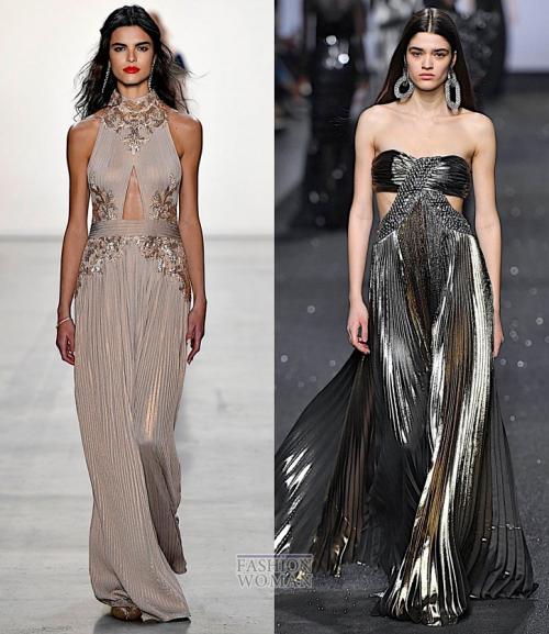 Пайетки осень 2020. Модные платья 2020