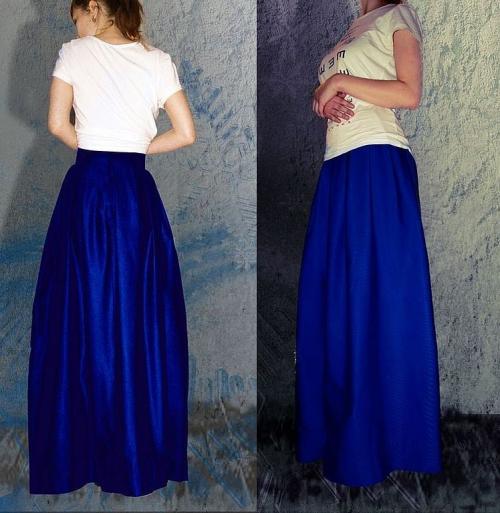 С чем носить длинную широкую юбку. Важные правила комбинирования юбок-макси