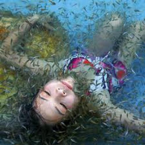 Рыбки для маникюра. Маникюр и педикюр рыбками. Fish маникюр