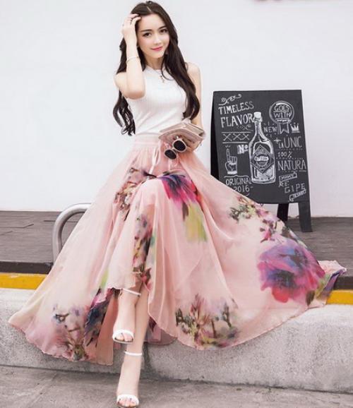 Юбка в пол, как носить. Разновидности