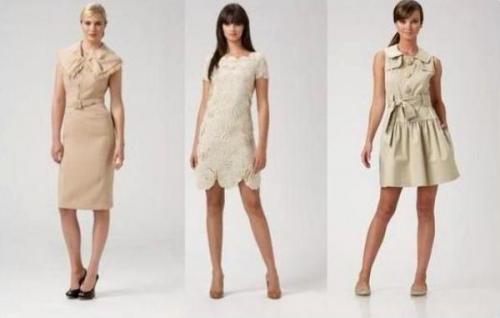 Макияж к бежевому платью. Макияж под бежевое платье