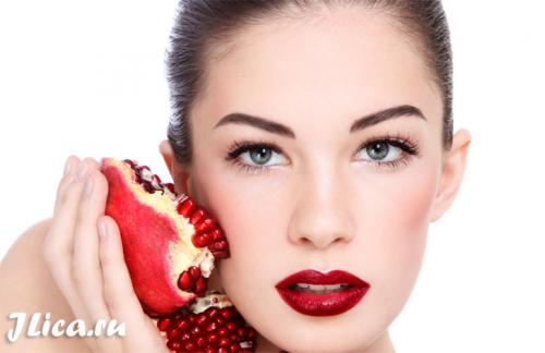 Маска из граната для лица. Маски из граната: рецепты 05