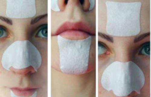 Обычный пластырь от черных точек. Концепция воздействия