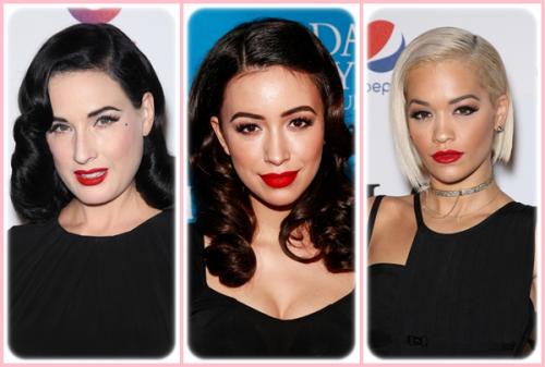 Макияж под черную одежду. Модный макияж под черное платье: фото стильных идей от голливудских звезд