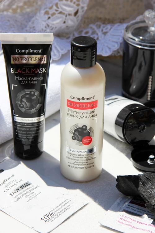 Compliment No Problem матирующий тоник. Серия для проблемной кожи No Problem от Compliment