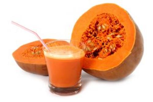 Маска из тыквы для волос. 