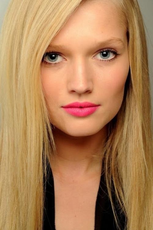 Дневной макияж для блондинок